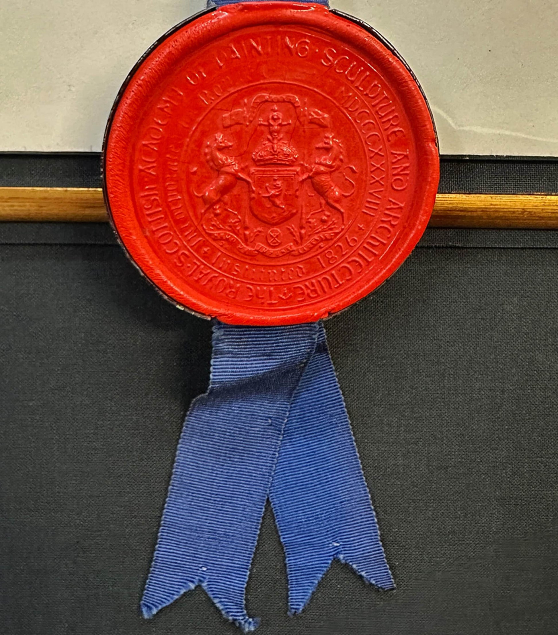 Queen Elizabeth II Signed 1954 Document Framed Display