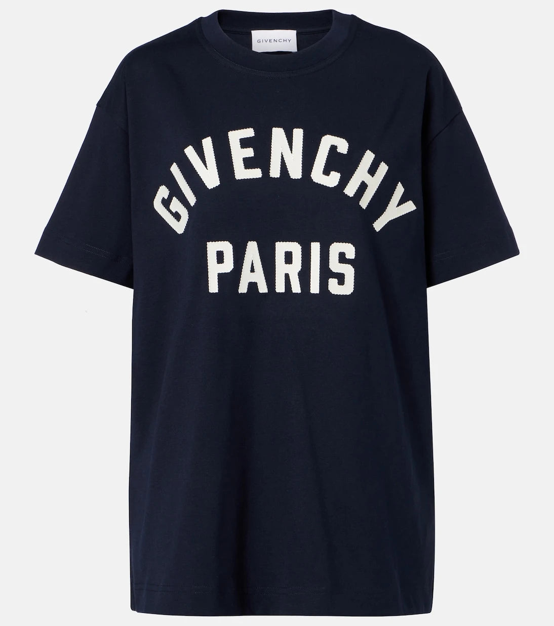 Givenchy - Paris logo cotton jersey T-shirt