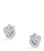 White Gold and Diamond Tilda's Bow Stud Earrings