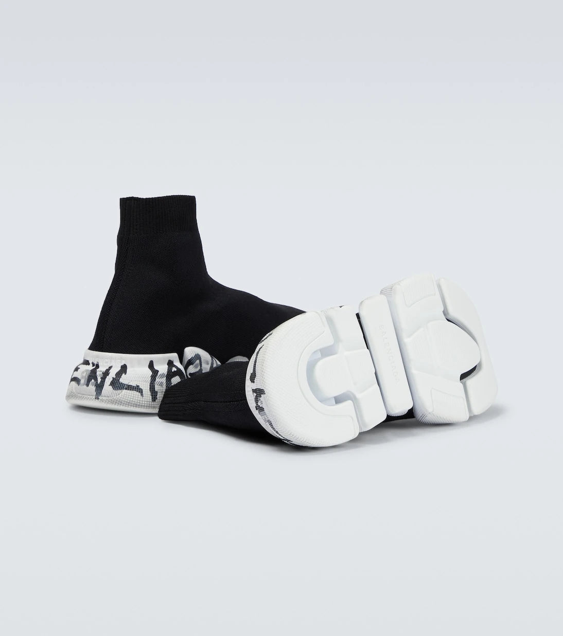 Balenciaga - حذاء سنيكرز سبيد 2.0 غرافيتي