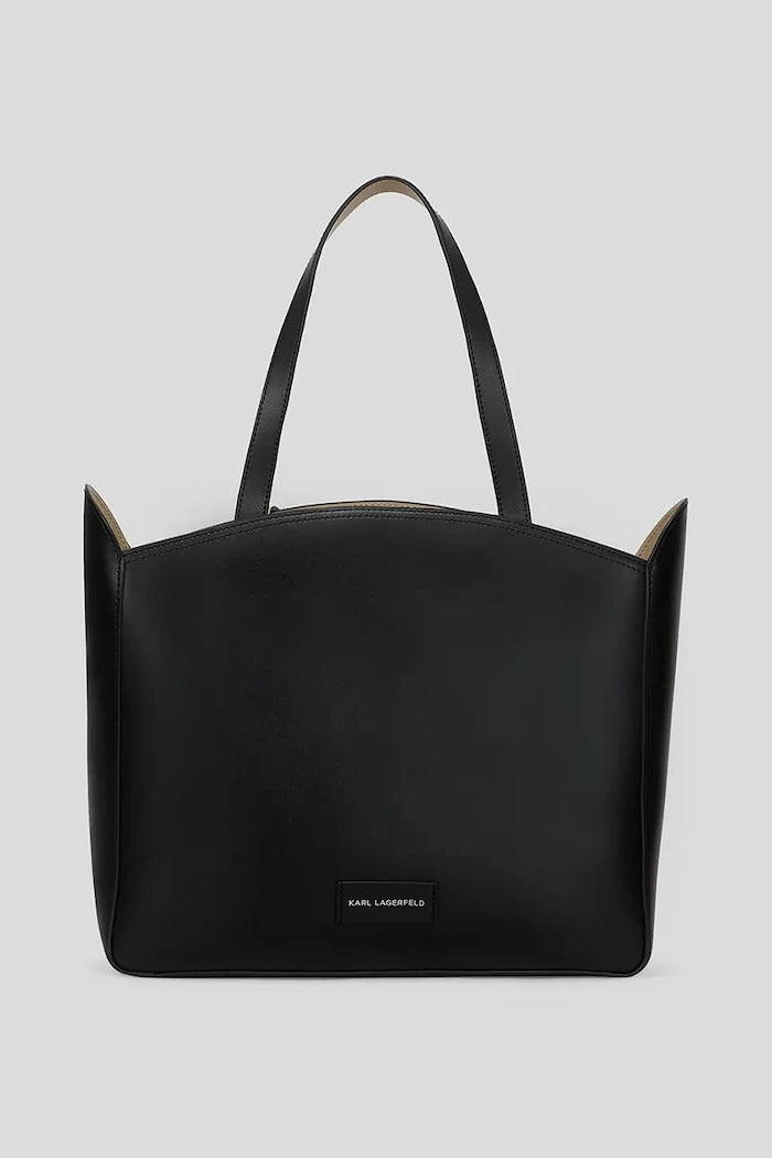 Кожена чанта Karl Lagerfeld K/CIRCLE
