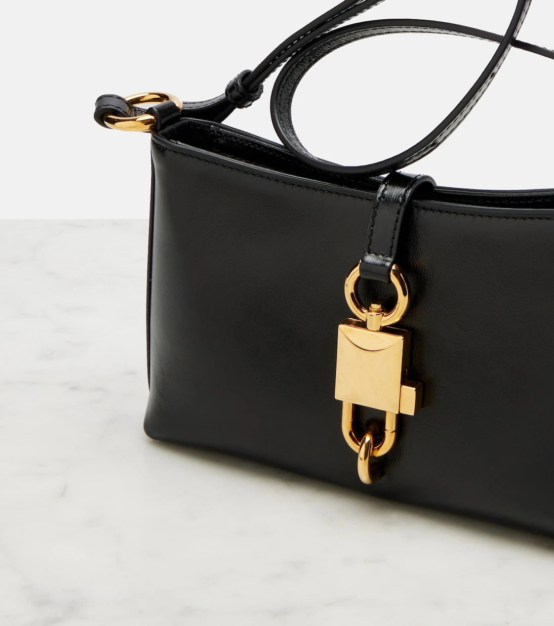 Dolce&Gabbana - Lock leather shoulder bag