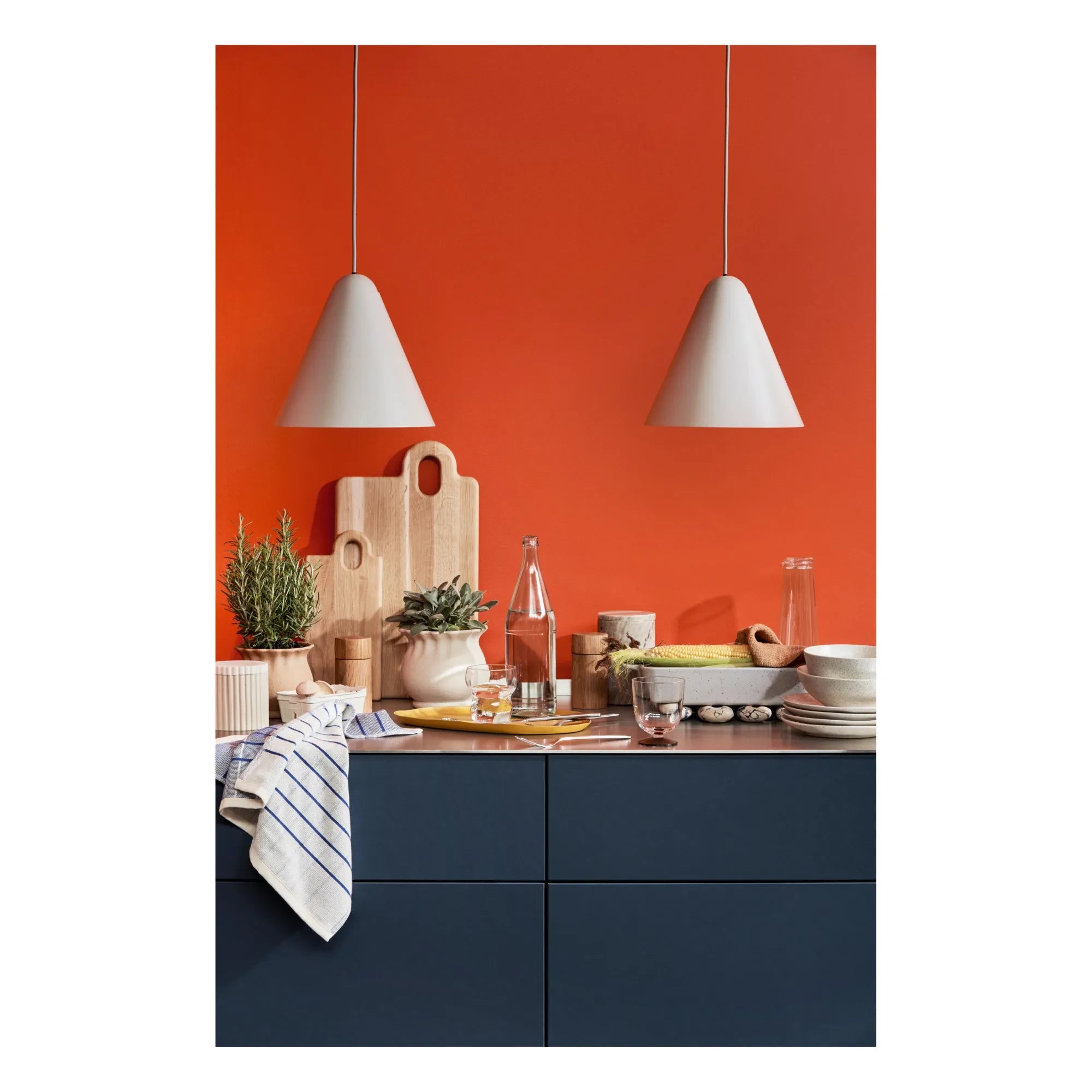 Broste Copenhagen - Alexa Ceramic Planter Pot | Sand