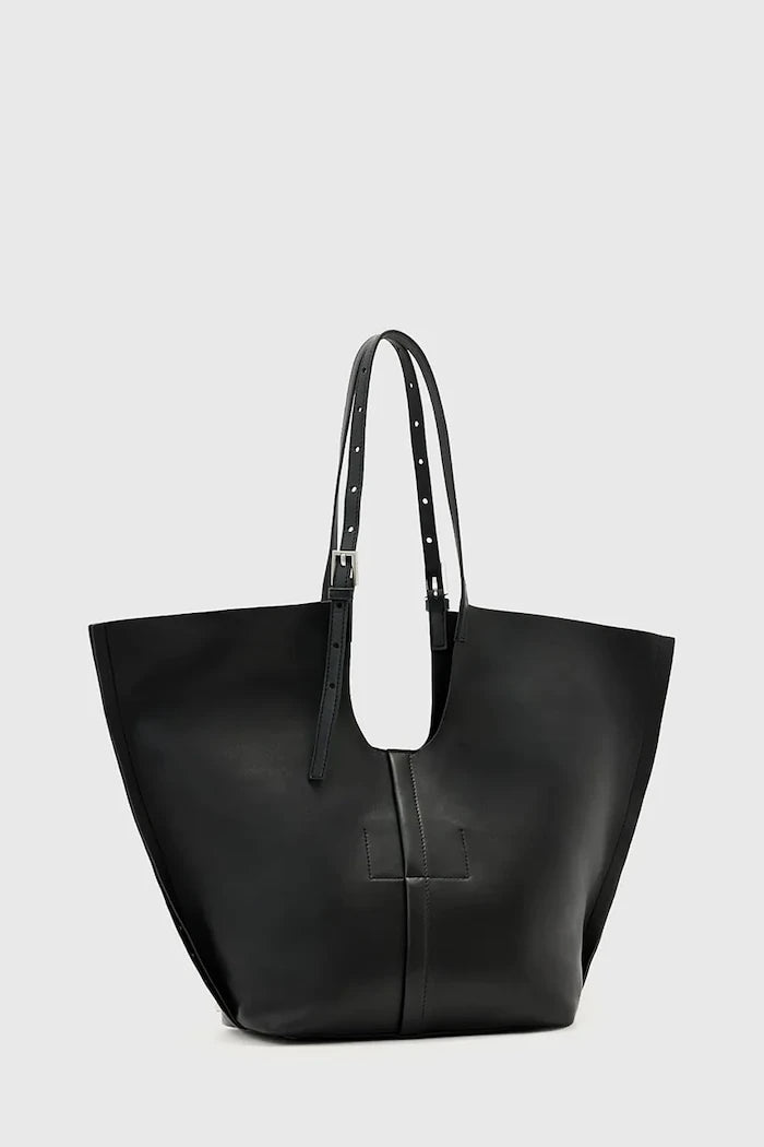 Кожена чанта AllSaints