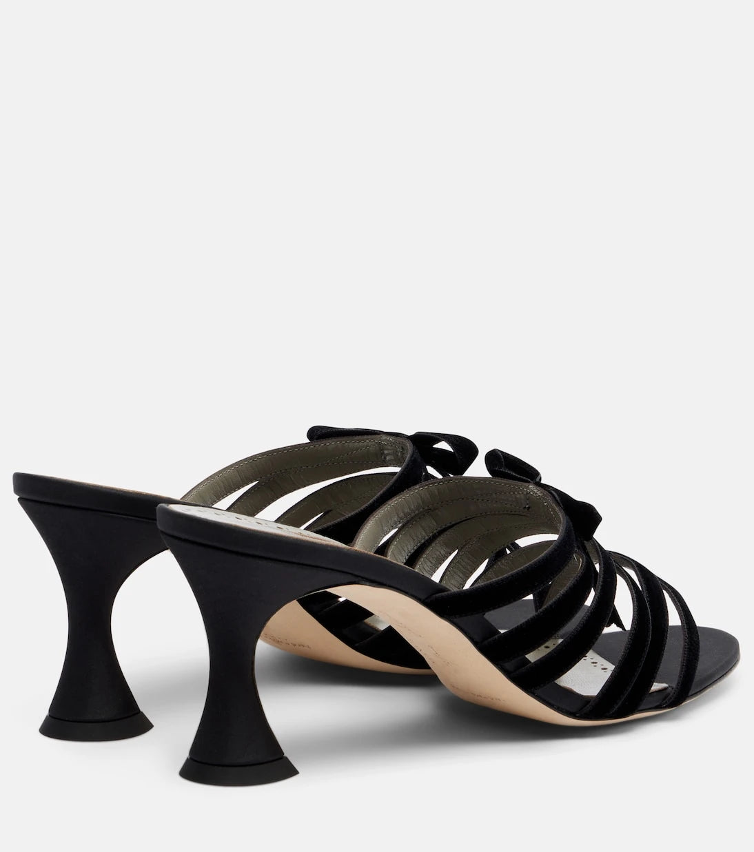 Manolo Blahnik - Clementel 70 velvet mules