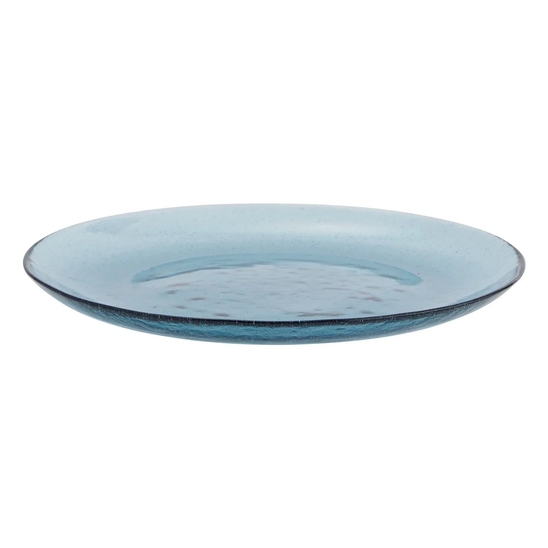 Madam Stoltz - Colored glass plate | Blue
