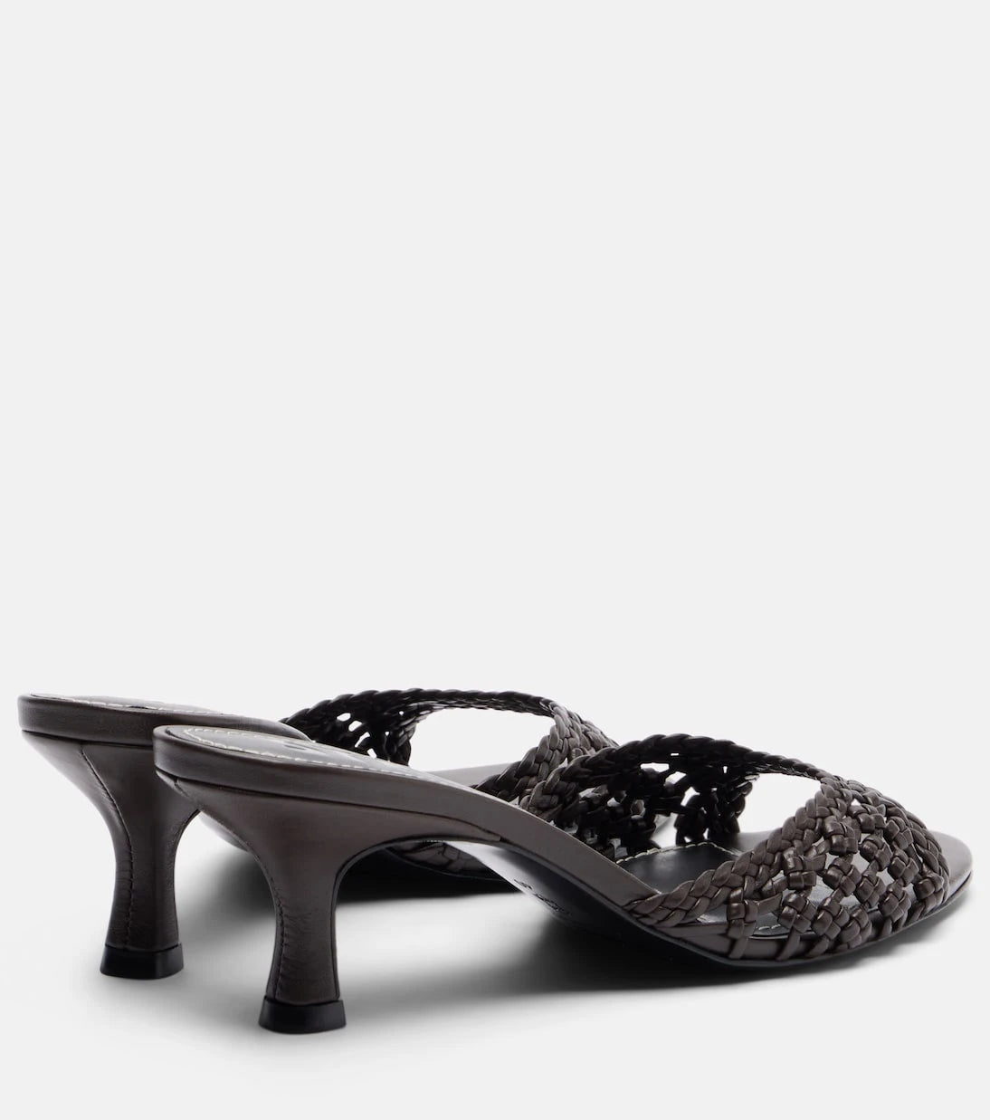 Staud - Brigitte woven leather mules