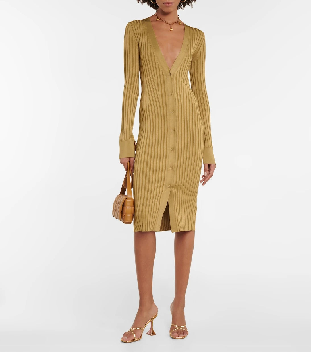 Galvan - Rhea cardigan dress