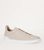 Leather Triple Stitch SECONDSKIN Sneakers