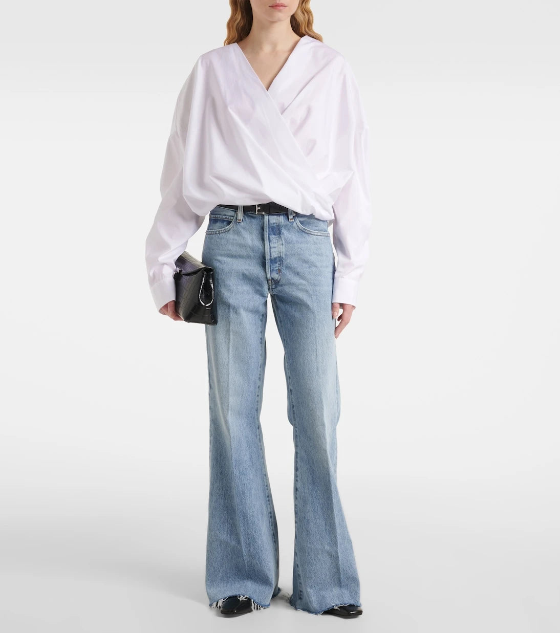 Frame - The Lax high-rise flared jeans