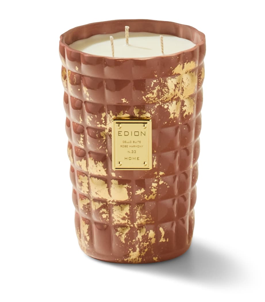 EDION No.33 Cello Suite Rose Harmony Candle (500g)