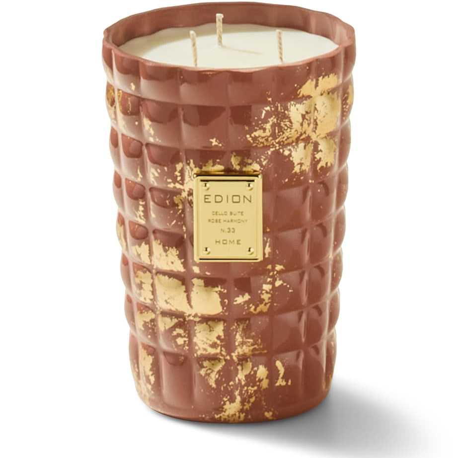 EDION No.33 Cello Suite Rose Harmony Candle (500g)