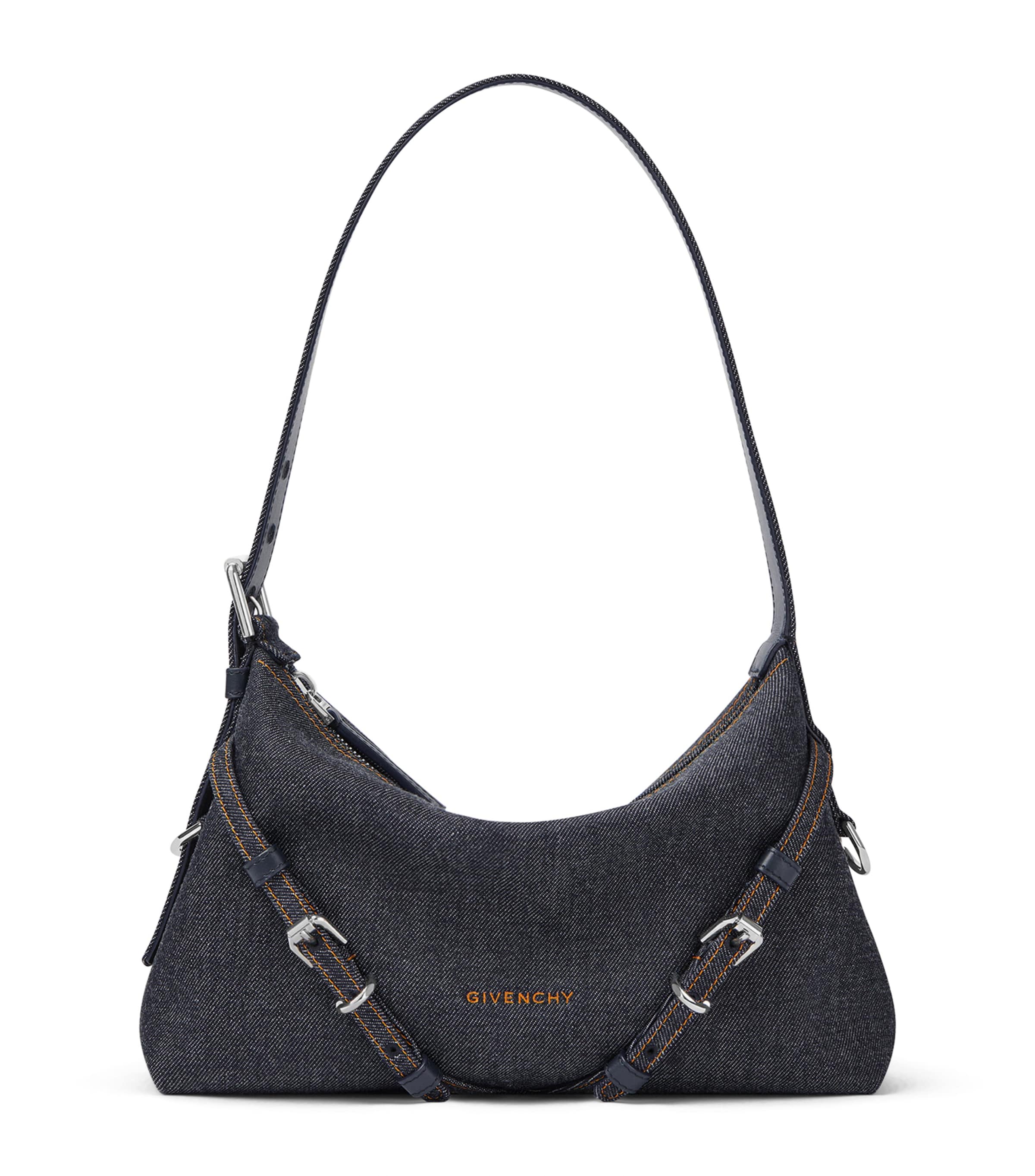 Mini Denim Voyou Shoulder Bag