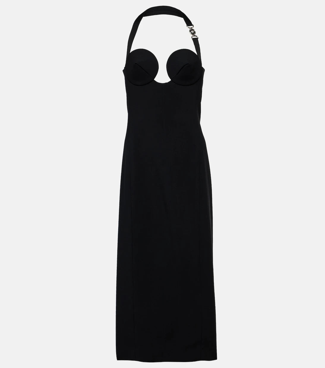Versace - Medusa '95 halterneck midi dress