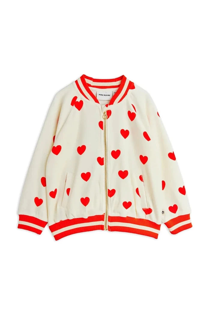 Детски суичър Mini Rodini Hearts