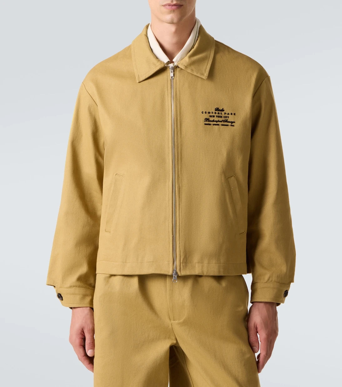 Bode - Central Park cotton blouson jacket
