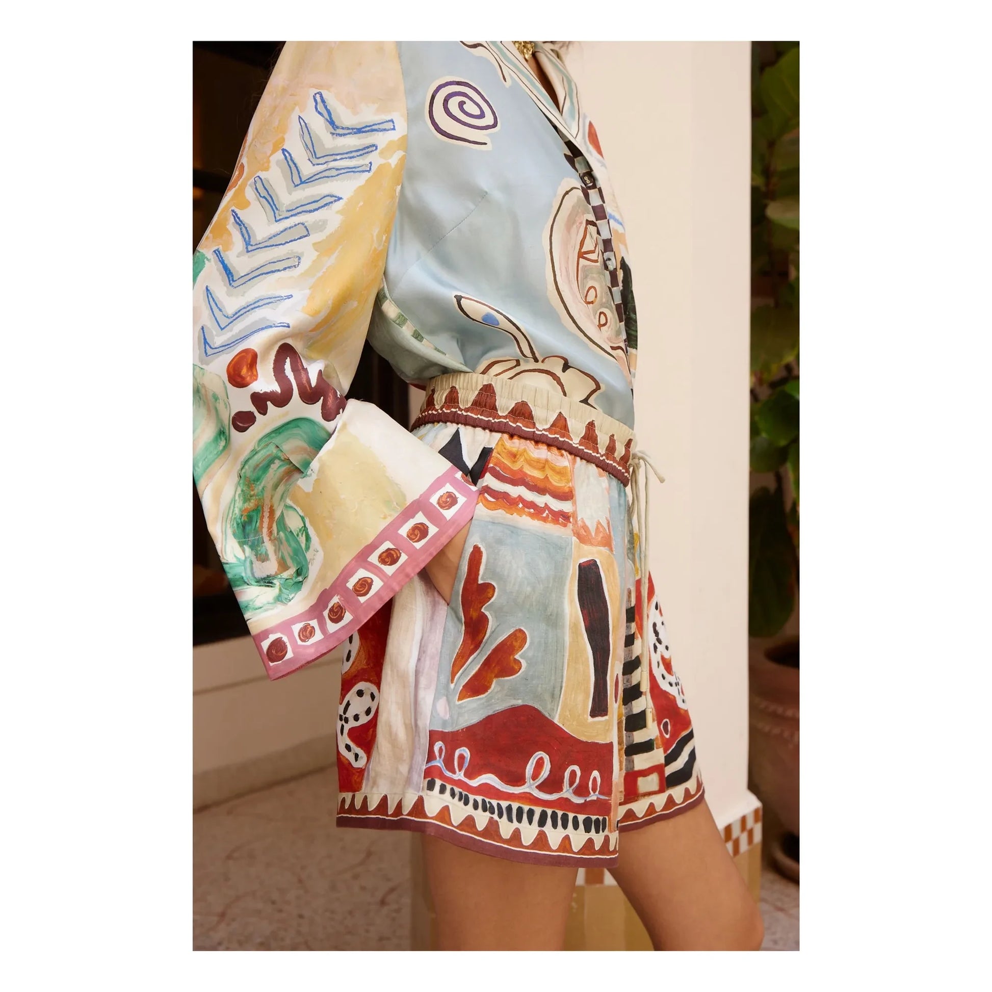 Alémais - Michelle Lin shorts | Ecru