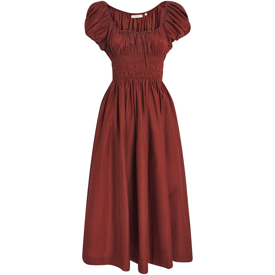 Organic Cotton Quinn Midi Dress