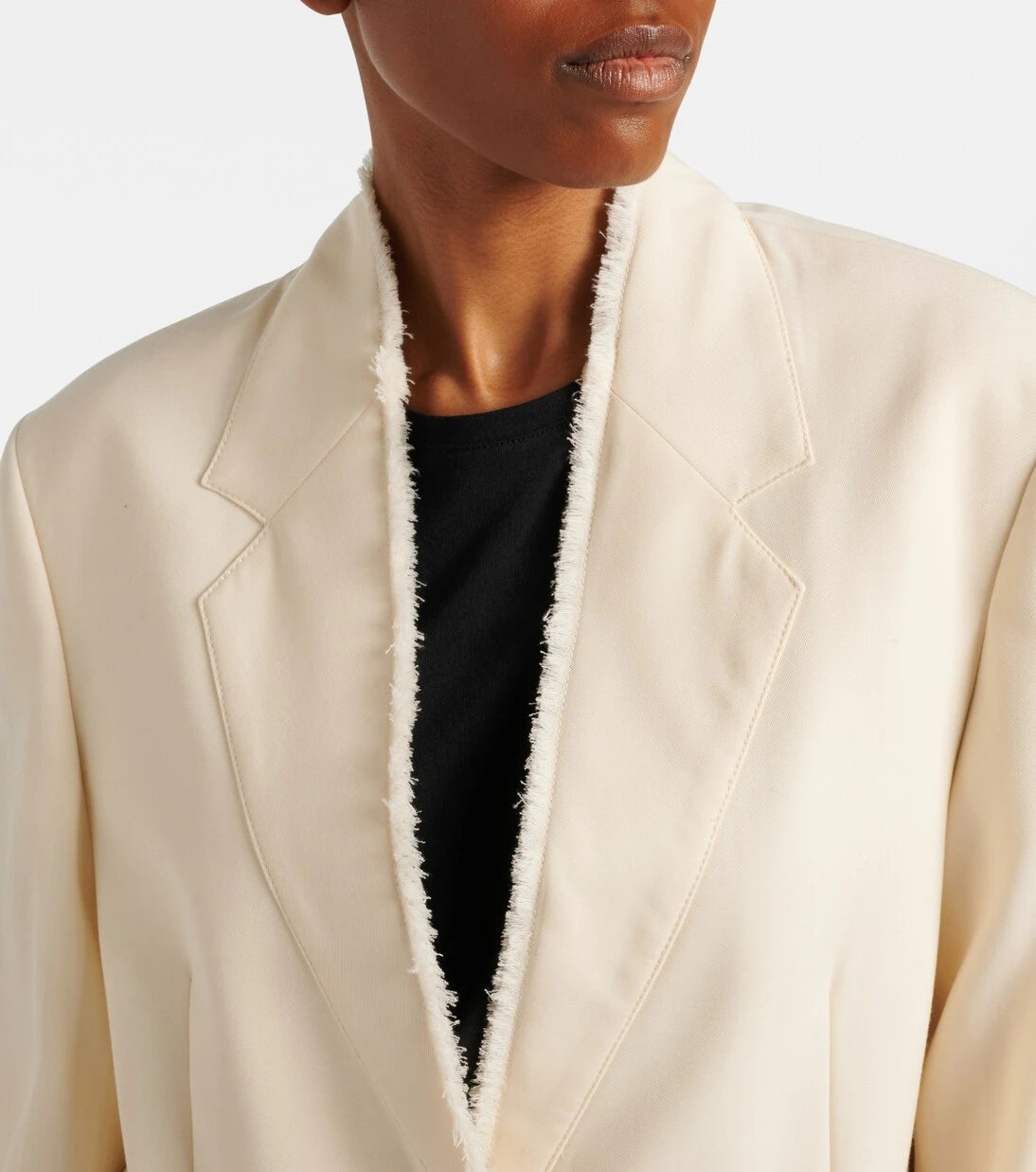 Toteme - Distressed wool blazer