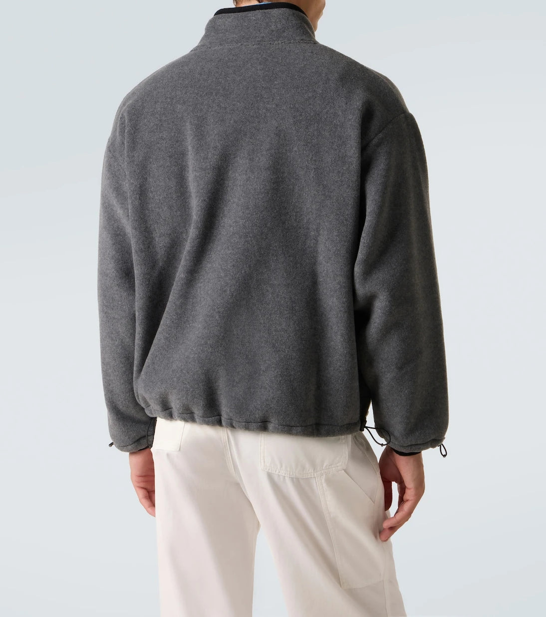 Miu Miu - Logo fleece sweatshirt