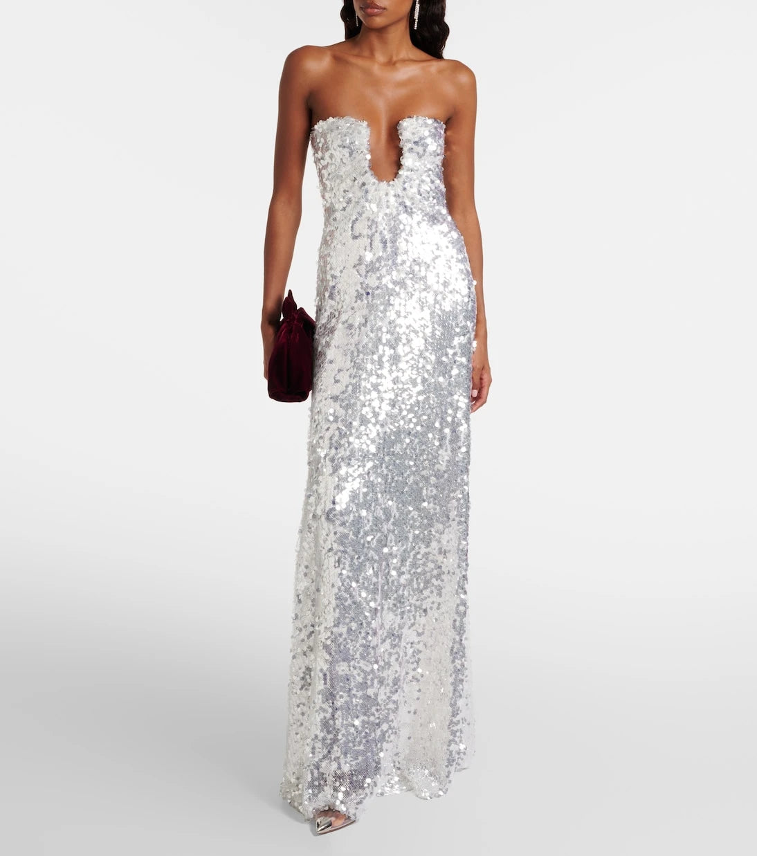 Christopher Esber - Arched Palm sequined gown