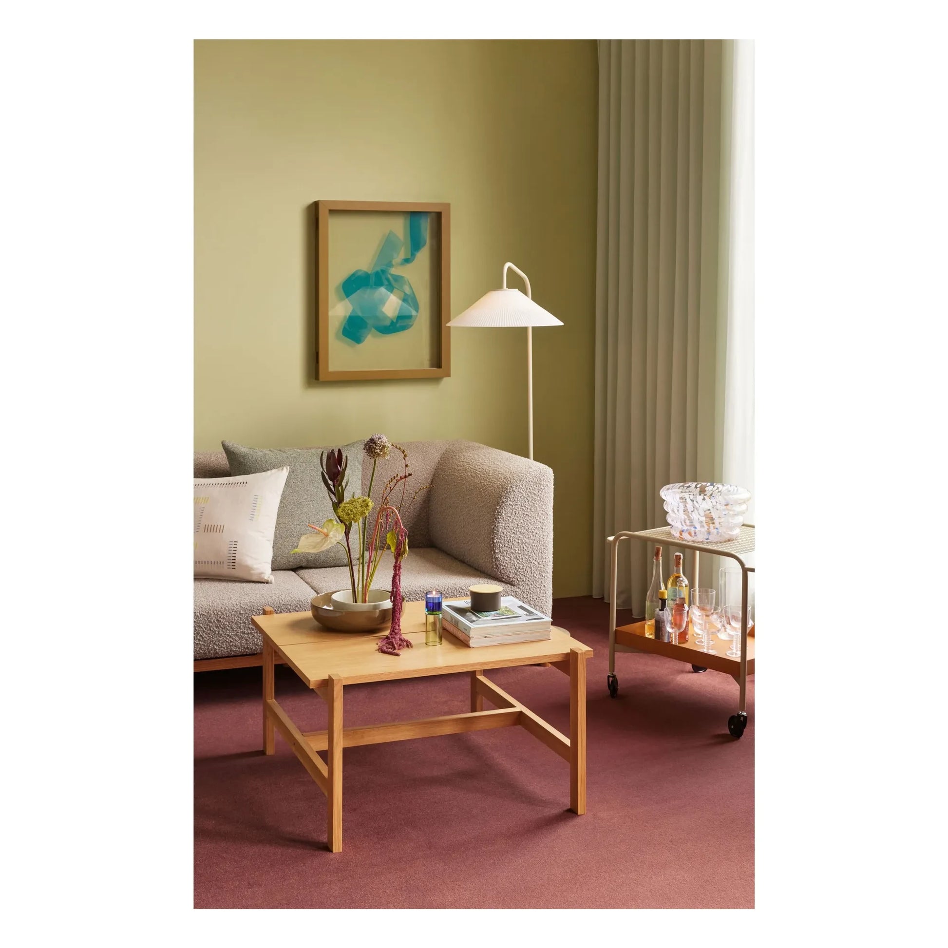 Hübsch - Dash oak coffee table
