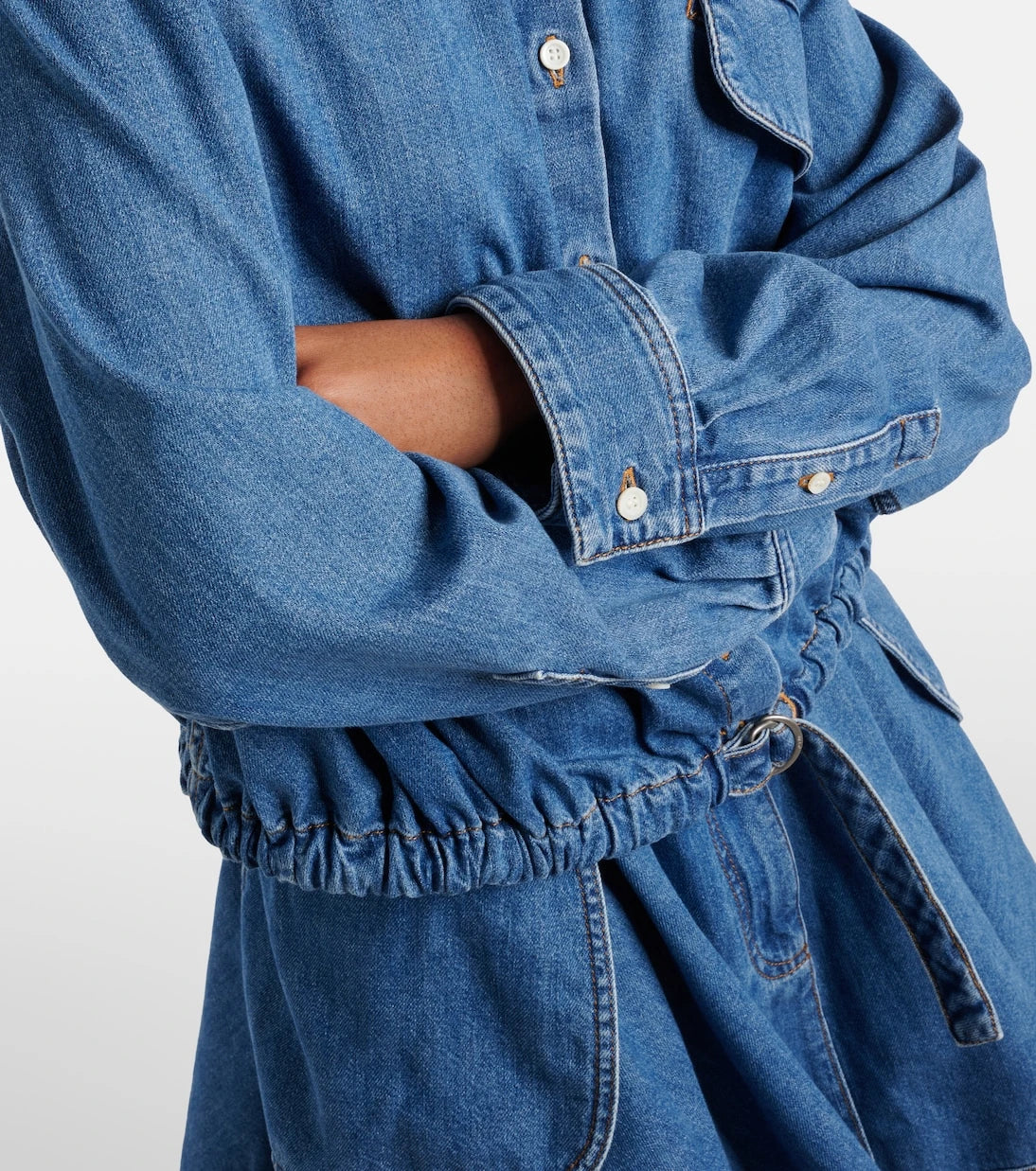 Loewe - Çift L denim gömlek