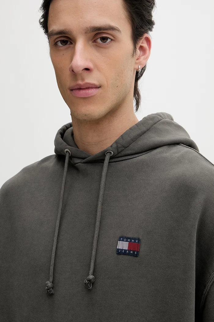 Tommy Jeans суичър с качулка мъжки от памук
