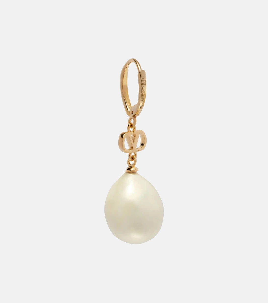 Valentino - VLogo faux pearl drop earrings
