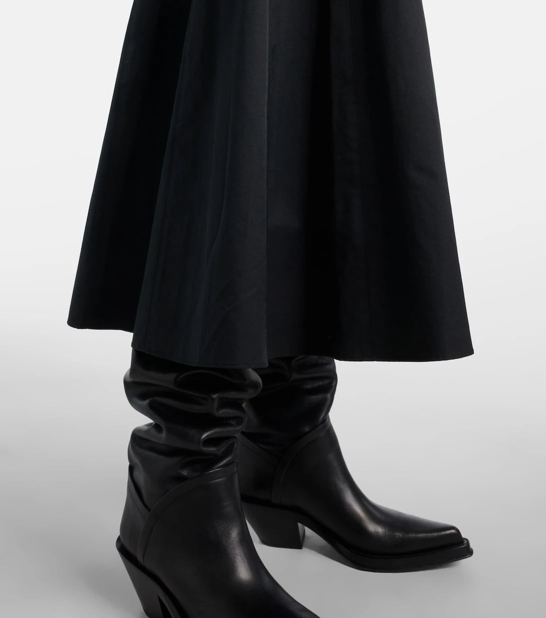 Proenza Schouler - Heidi cotton-blend midi skirt