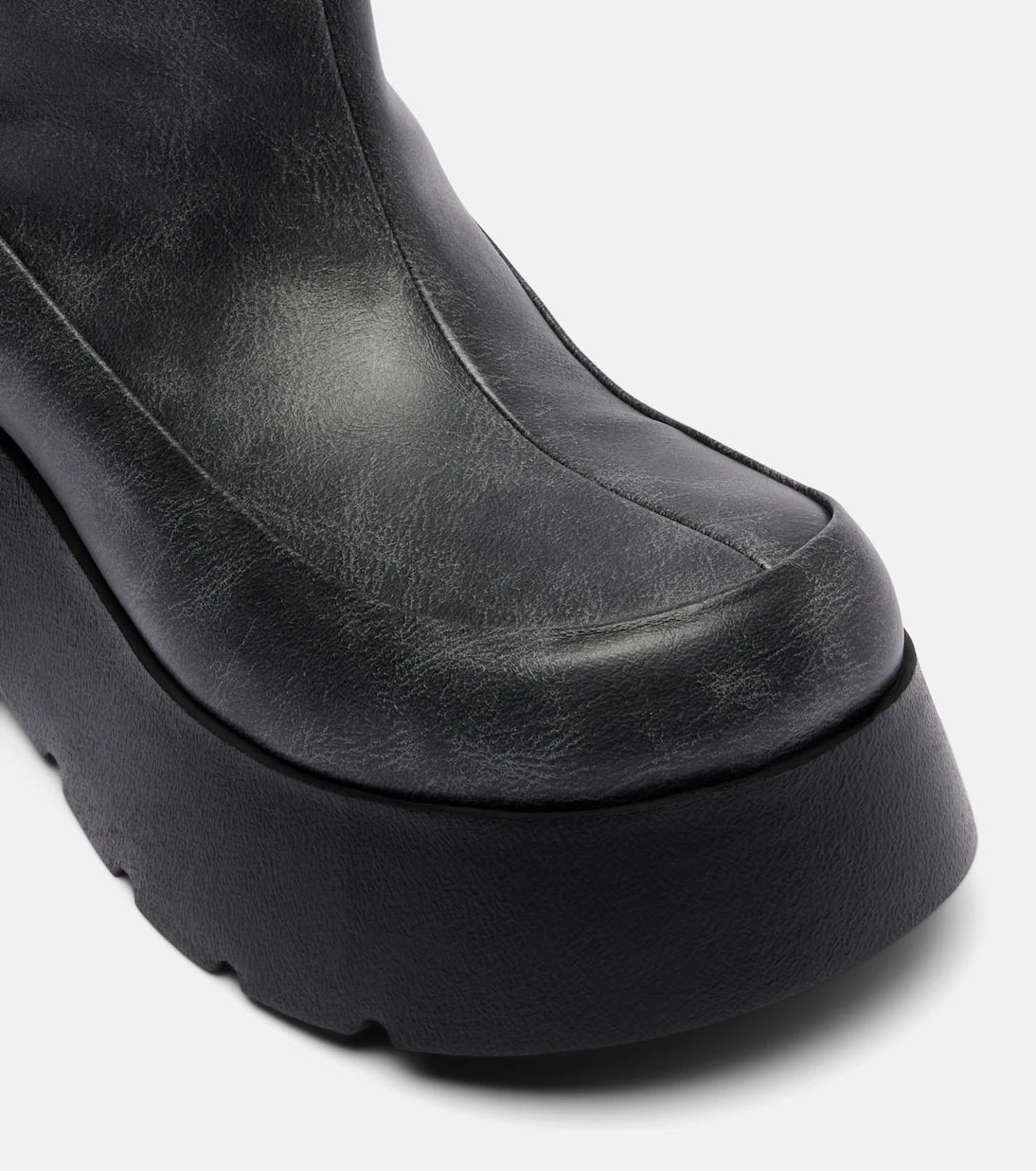 Ganni - Kat platform knee-high boots