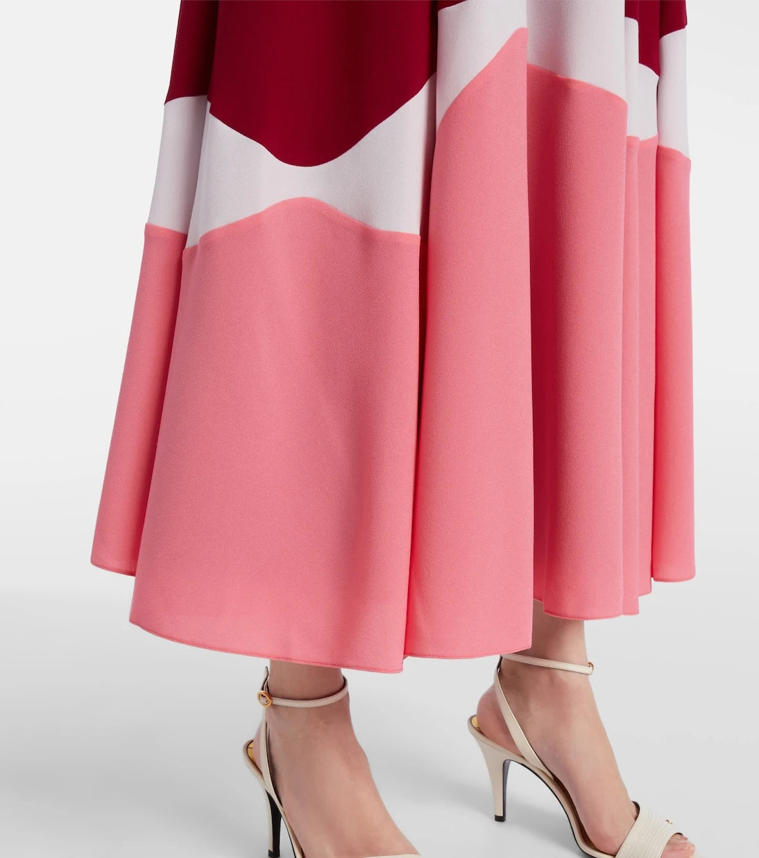 Roksanda - Gradient crêpe cocktail dress