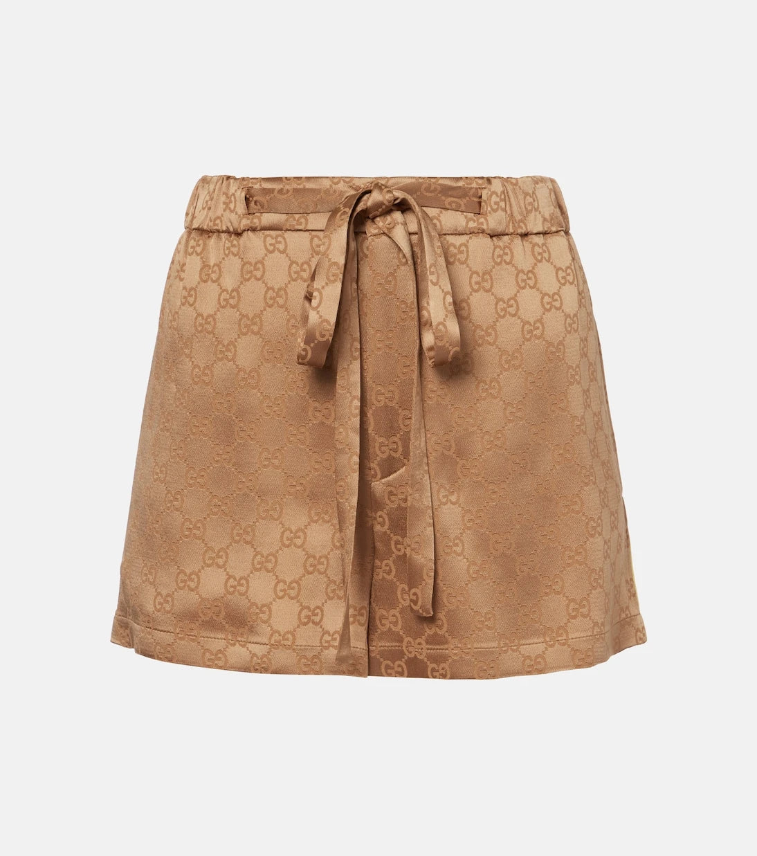 Gucci - شورت ساتان GG