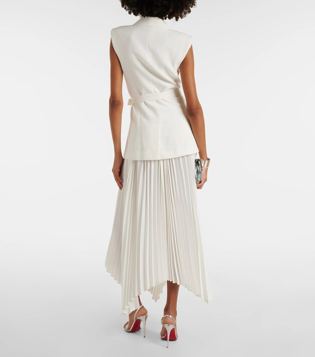 Simkhai - Helena pleated wrap dress