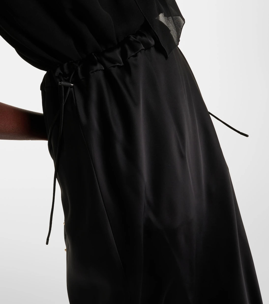 Max Mara - Editore satin midi skirt