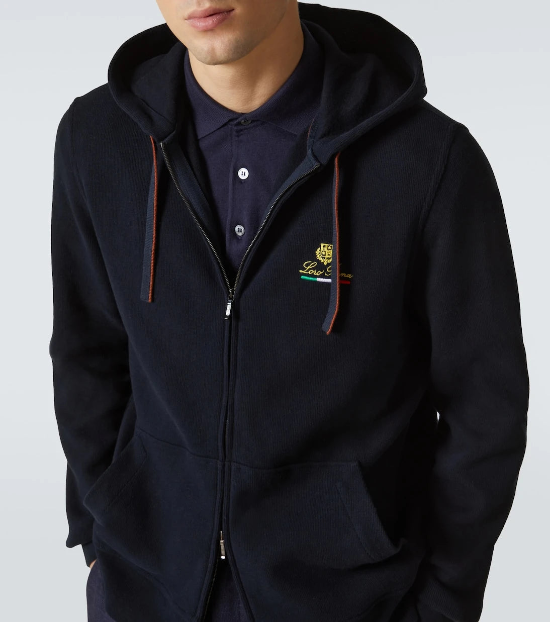 Loro Piana - Hooded Bomber Horsey sweatshirt