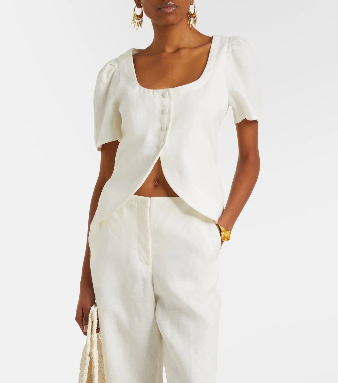 Faithfull - Emma linen top