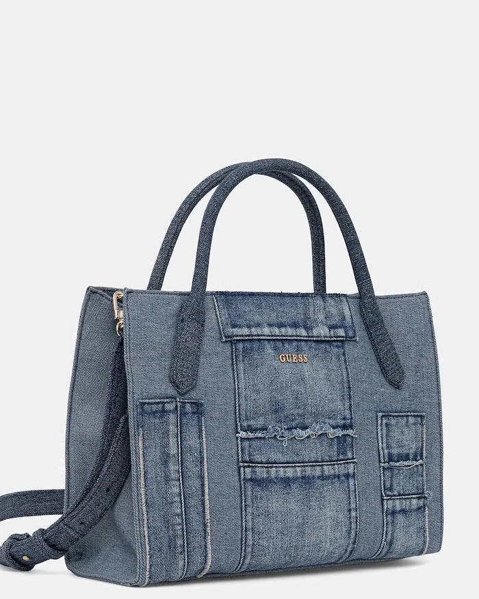 Guess JODI Denim Kadın Alışveriş Çantası