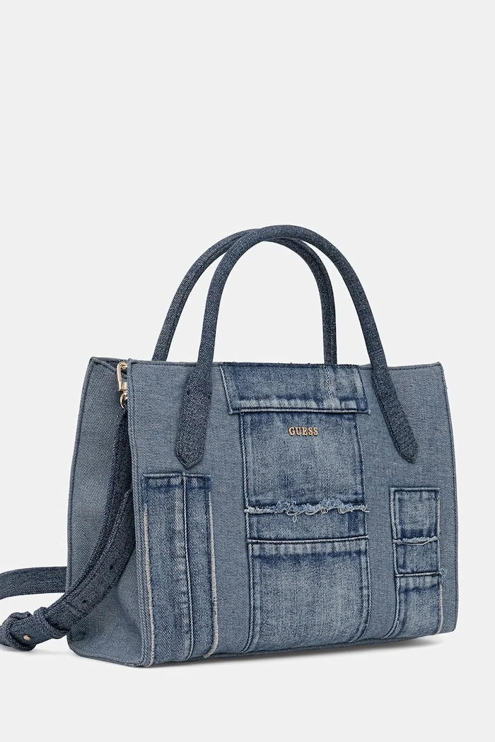 Guess JODI Denim Kadın Alışveriş Çantası