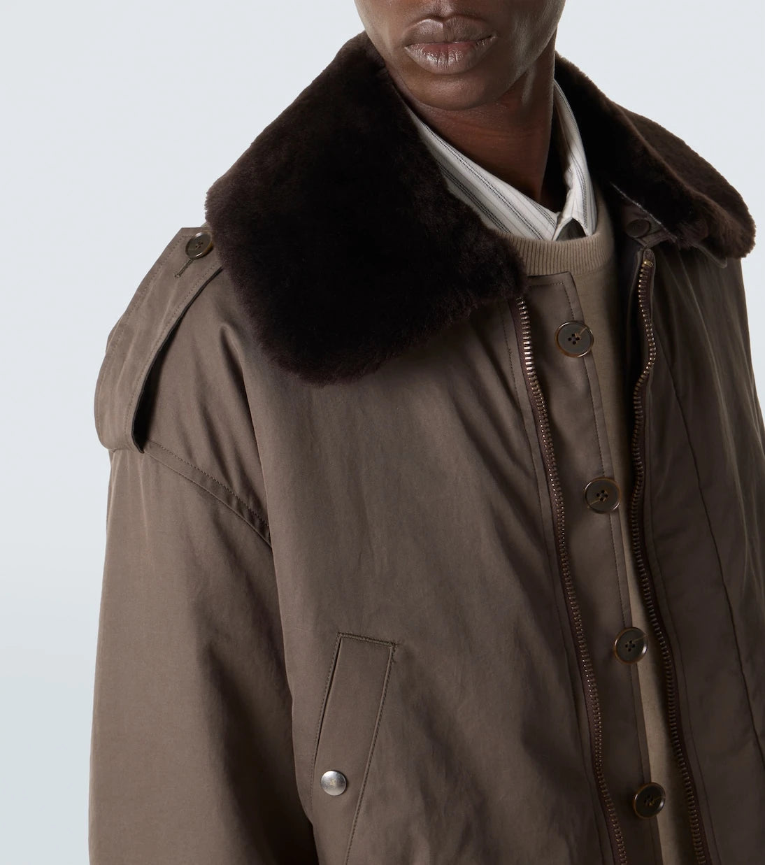 Auralee - Cotton gabardine blouson jacket