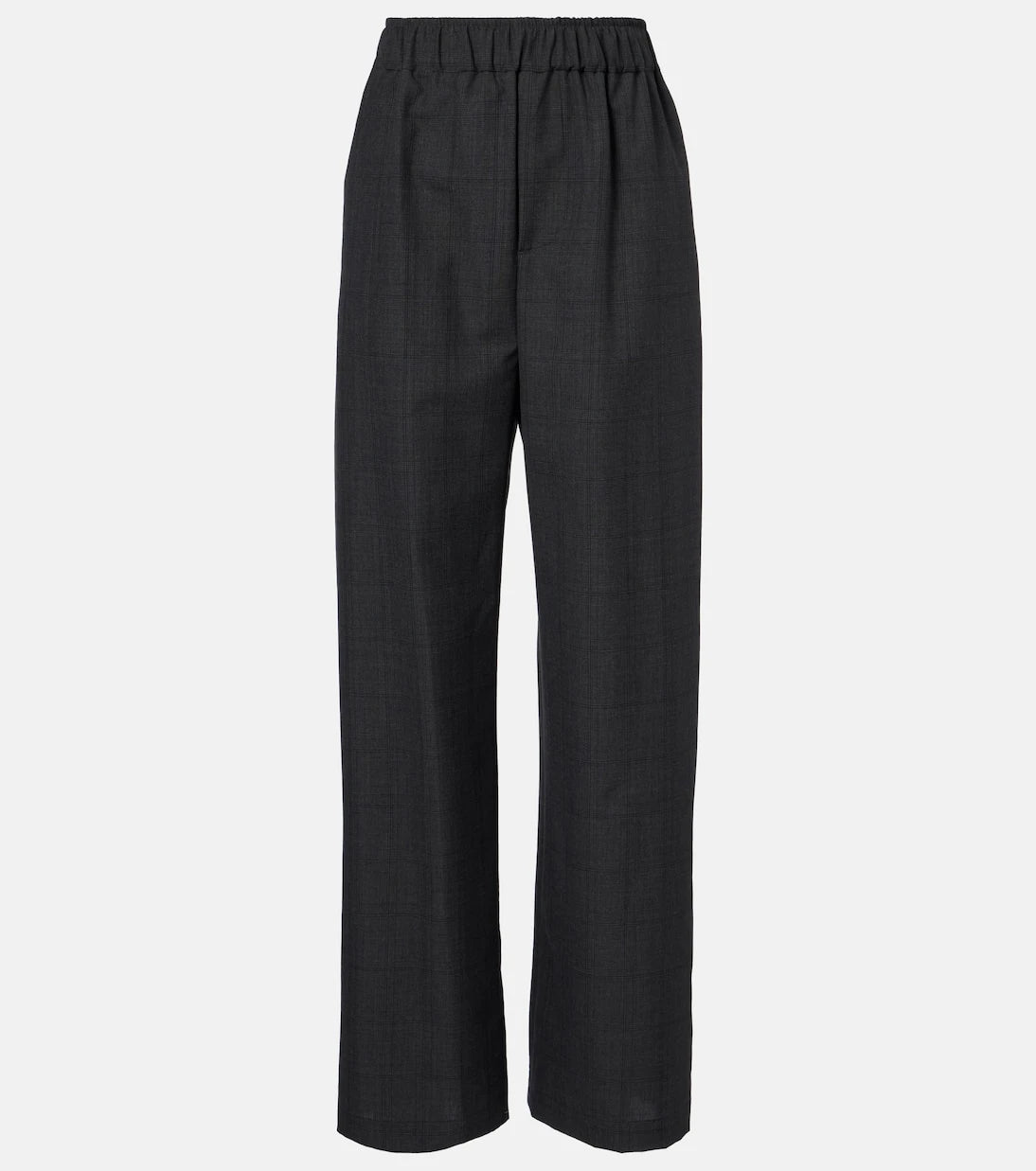 The Frankie Shop - Baxter plaid wide-leg pants