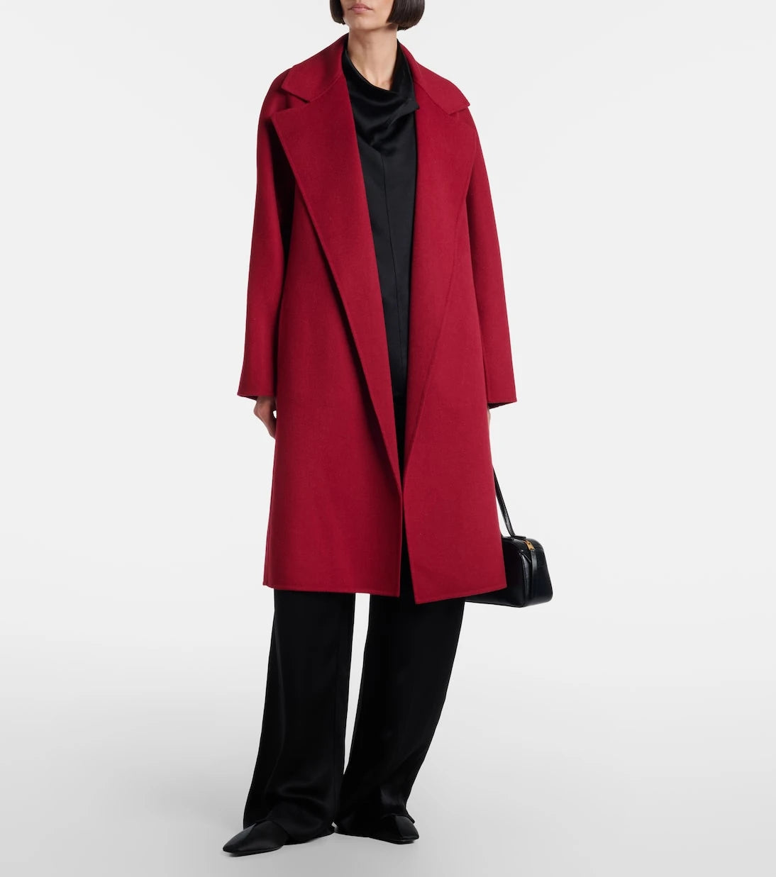 Joseph - Wool and cashmere wrap coat