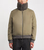 Yves Salomon Brown Mink Bomber Jacket