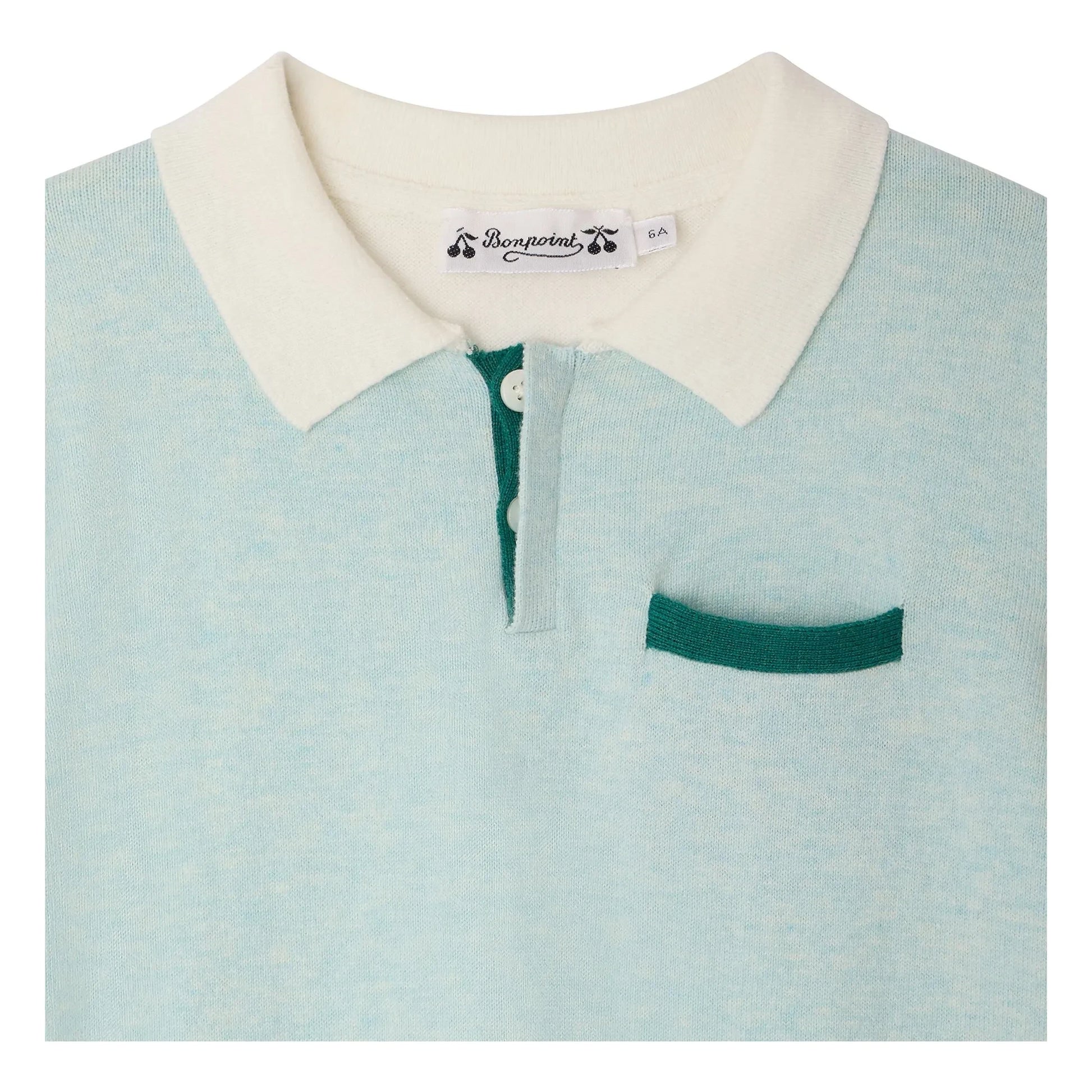 Bonpoint - Polo Laser | Pale blue