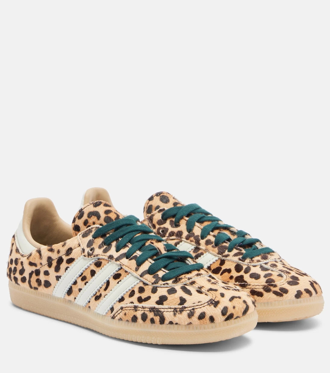 Adidas - Samba OG leopard-print calf hair sneakers