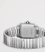 Small Steel Santos de Cartier Watch 34.5mm
