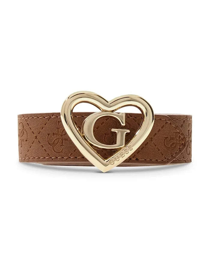 Guess çocuklar için suni deri kemer