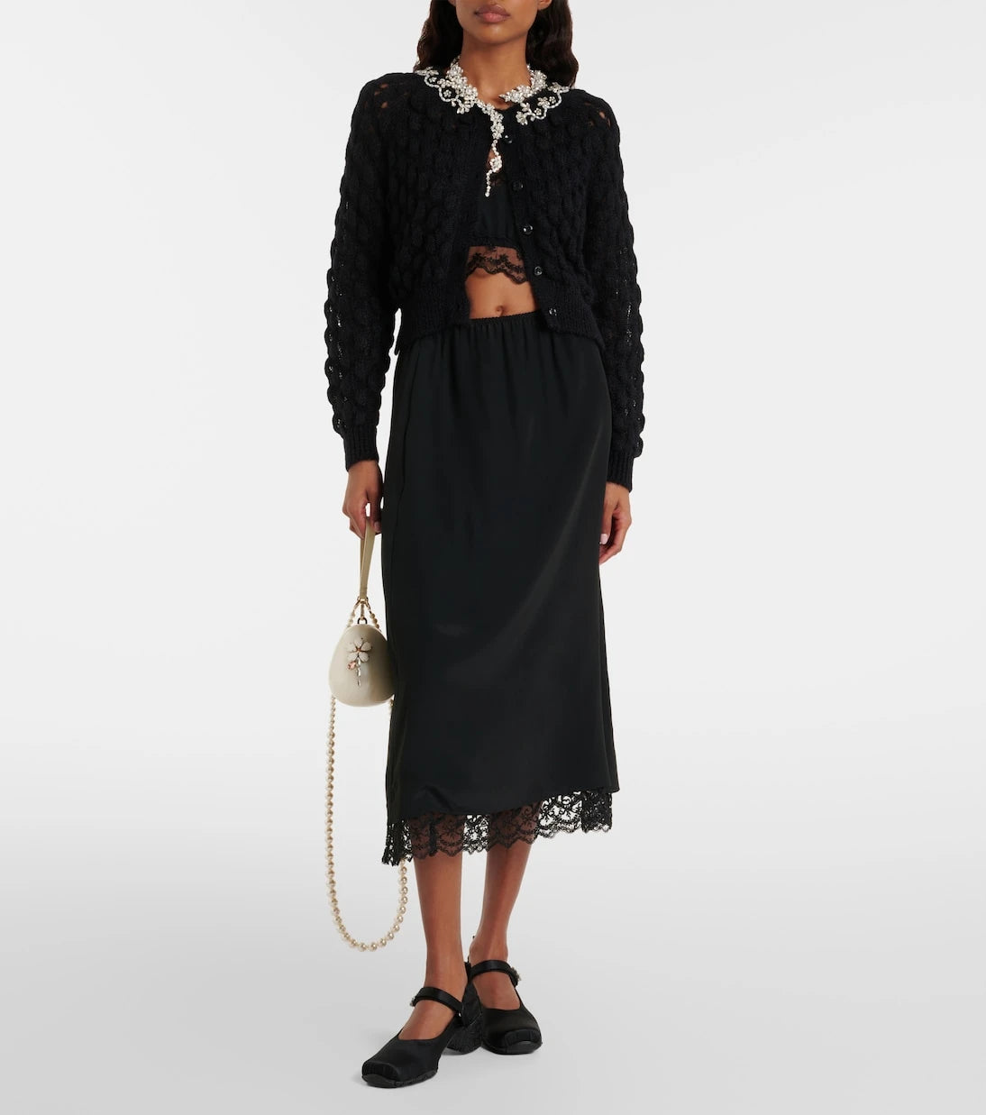 Simone Rocha - باليرينا باليه رانر مزينة
