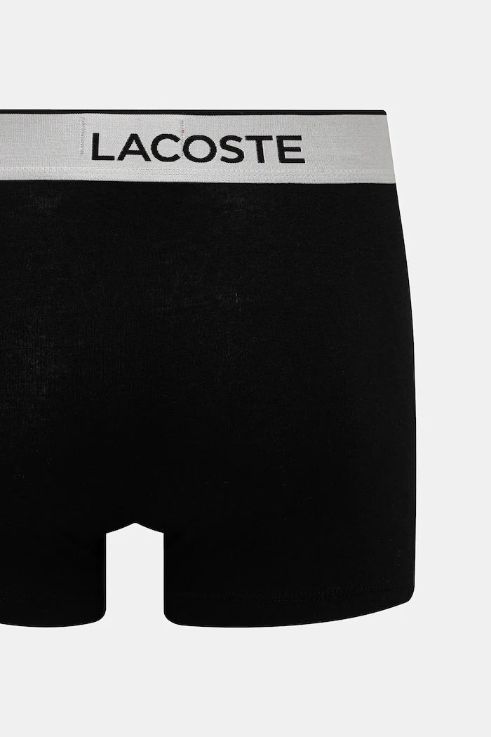 Lacoste Erkek Dar Kesim Pamuklu Boxer 3'lü