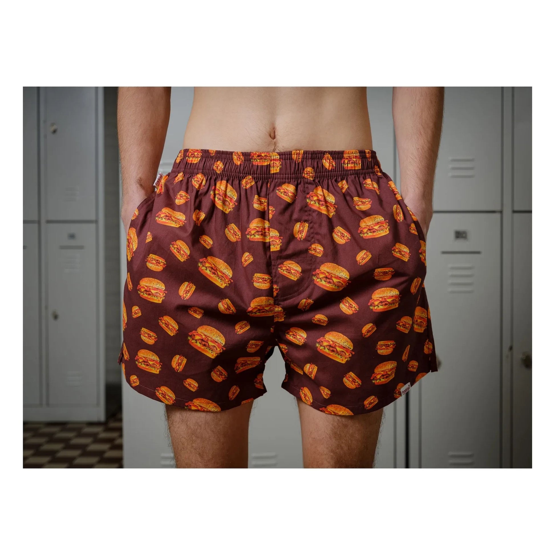 Pockies - Boxers Burger  | Cherry red